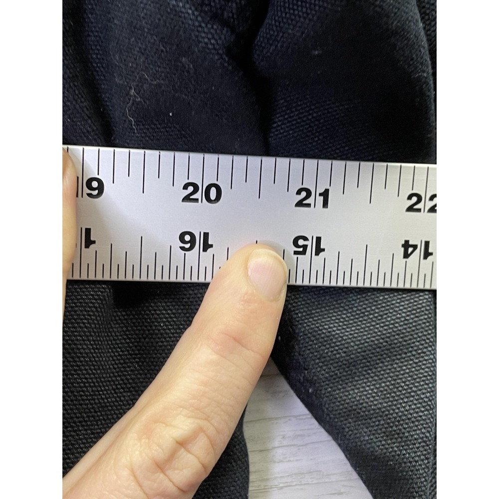 Carhartt Jacket Womens M Black Quilted Hooded Insulated Full Zip Lined J130 - Picture 5 of 12